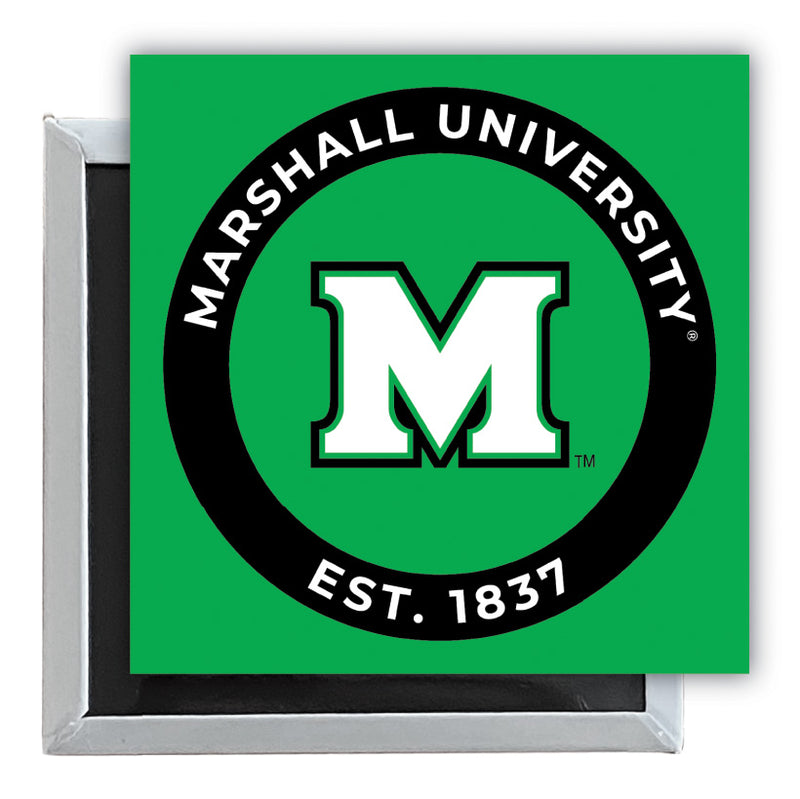Marshall Thundering Herd 2.5"x 2.5" Fridge Magnet Officially Licensed Collegiate Product 4-Pack