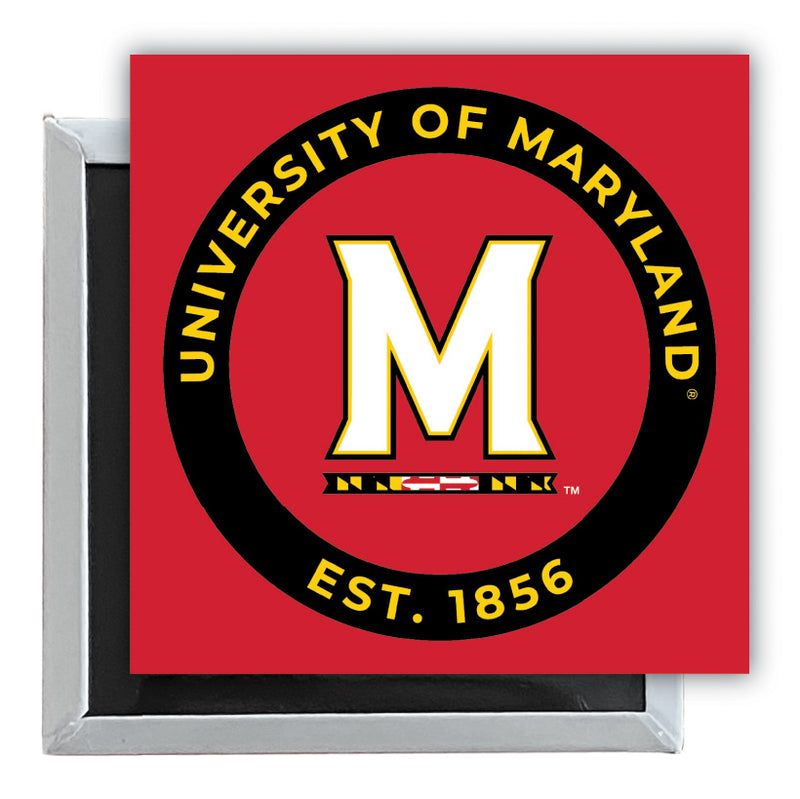 Maryland Terrapins 2.5"x 2.5" Fridge Magnet Officially Licensed Collegiate Product Single