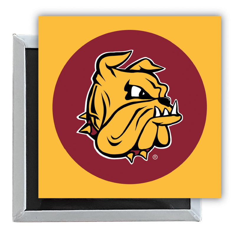 Minnesota Duluth Bulldogs 2.5"x 2.5" Fridge Magnet Officially Licensed Collegiate Product Single