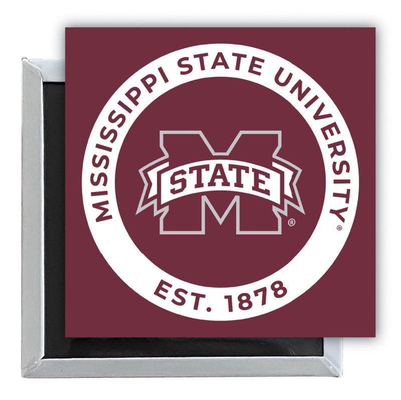 Mississippi State Bulldogs 2.5"x 2.5" Fridge Magnet Officially Licensed Collegiate Product Single