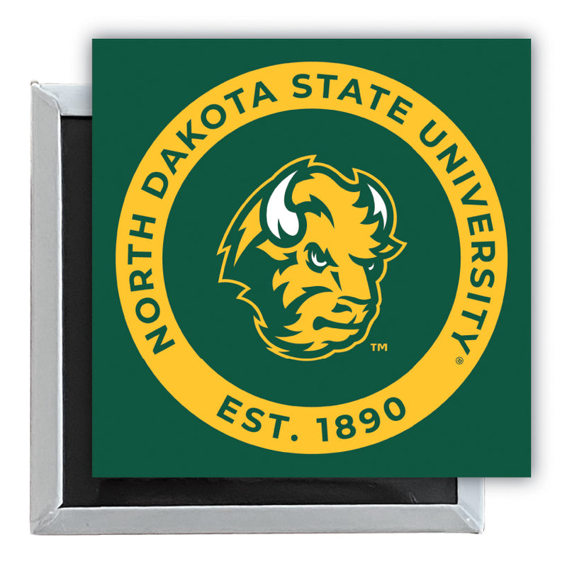 North Dakota State Bison 2.5"x 2.5" Fridge Magnet Officially Licensed Collegiate Product Single