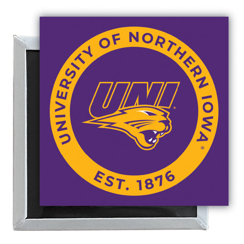 Northern Iowa Panthers 2.5"x 2.5" Fridge Magnet Officially Licensed Collegiate Product 4-Pack