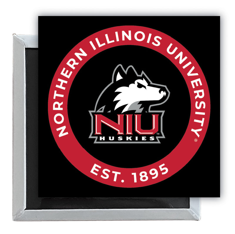 Northern Illinois Huskies 2.5"x 2.5" Fridge Magnet Officially Licensed Collegiate Product Single