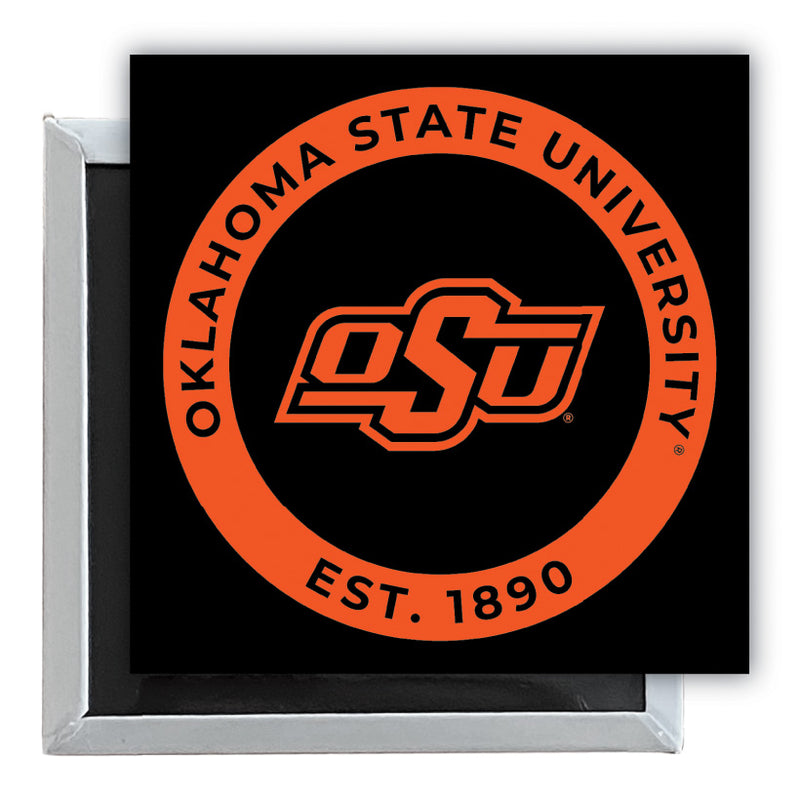 Oklahoma State Cowboys 2.5"x 2.5" Fridge Magnet Officially Licensed Collegiate Product 2-Pack