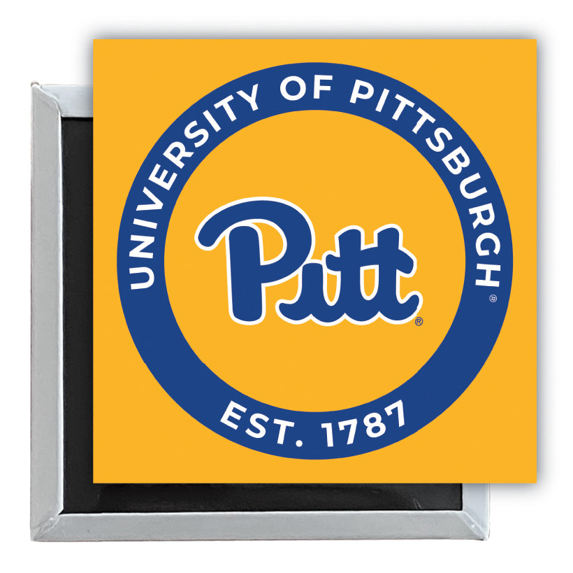 Pittsburgh Panthers 4 Inch Round Word Magnet