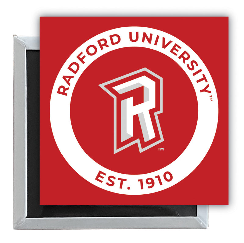 Radford University Highlanders 2.5"x 2.5" Fridge Magnet Officially Licensed Collegiate Product Single