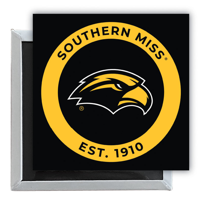 Southern Mississippi Golden Eagles 2.5"x 2.5" Fridge Magnet Officially Licensed Collegiate Product Single