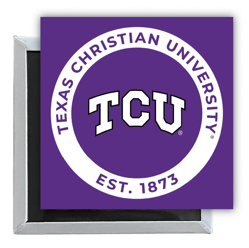 Texas Christian University 2.5"x 2.5" Fridge Magnet Officially Licensed Collegiate Product Single