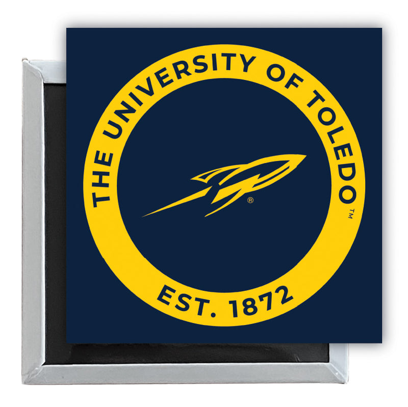 Toledo Rockets 2.5"x 2.5" Fridge Magnet Officially Licensed Collegiate Product Single