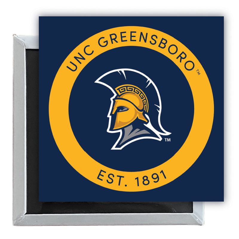 North Carolina Greensboro Spartans 2.5"x 2.5" Fridge Magnet Officially Licensed Collegiate Product Single