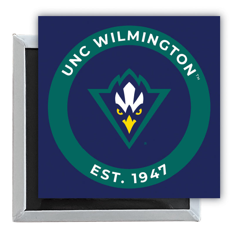 North Carolina Wilmington Seahawks 2.5"x 2.5" Fridge Magnet Officially Licensed Collegiate Product Single