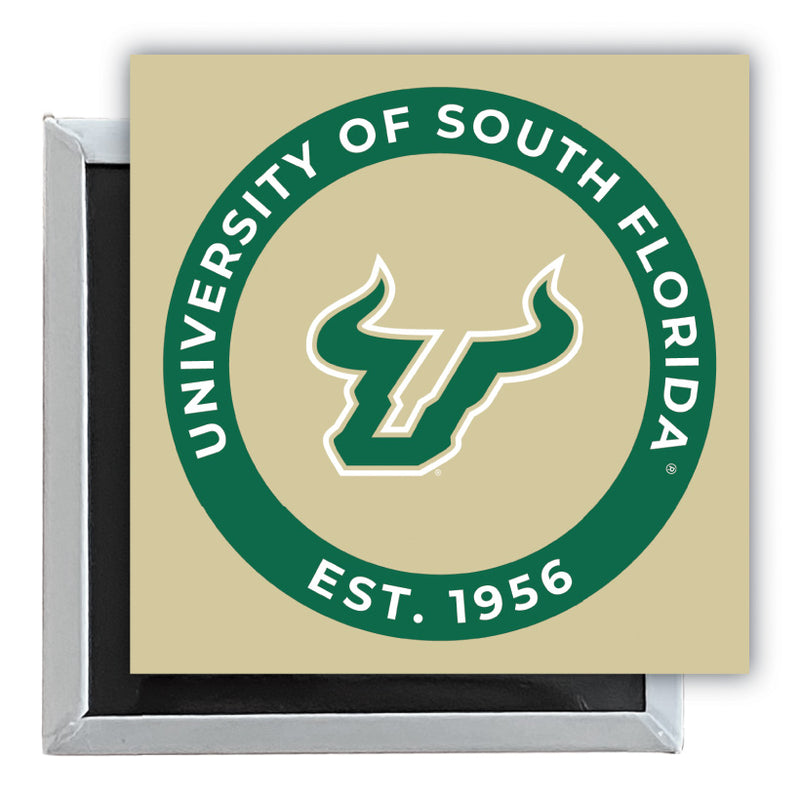 South Florida Bulls 2.5"x 2.5" Fridge Magnet Officially Licensed Collegiate Product Single