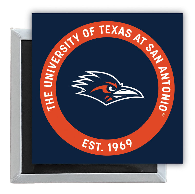 UTSA Road Runners 2.5"x 2.5" Fridge Magnet Officially Licensed Collegiate Product 4-Pack