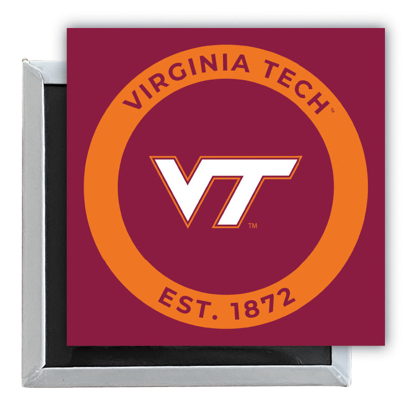 Virginia Tech Hokies 2.5"x 2.5" Fridge Magnet Officially Licensed Collegiate Product Single