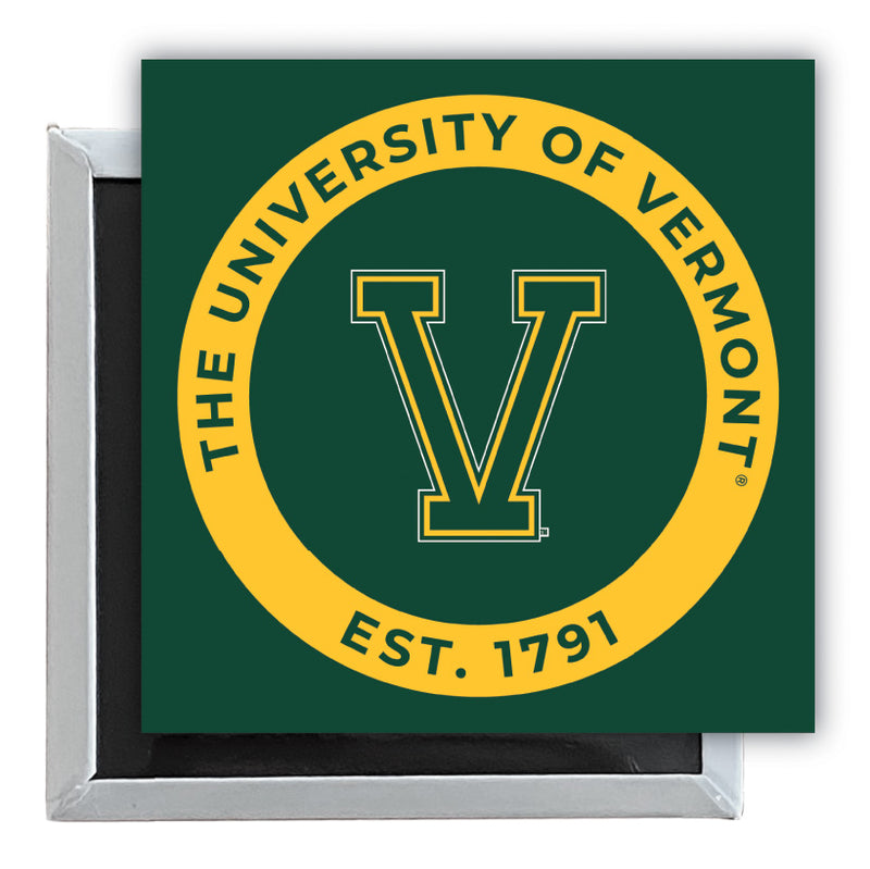 Vermont Catamounts 2.5"x 2.5" Fridge Magnet Officially Licensed Collegiate Product Single