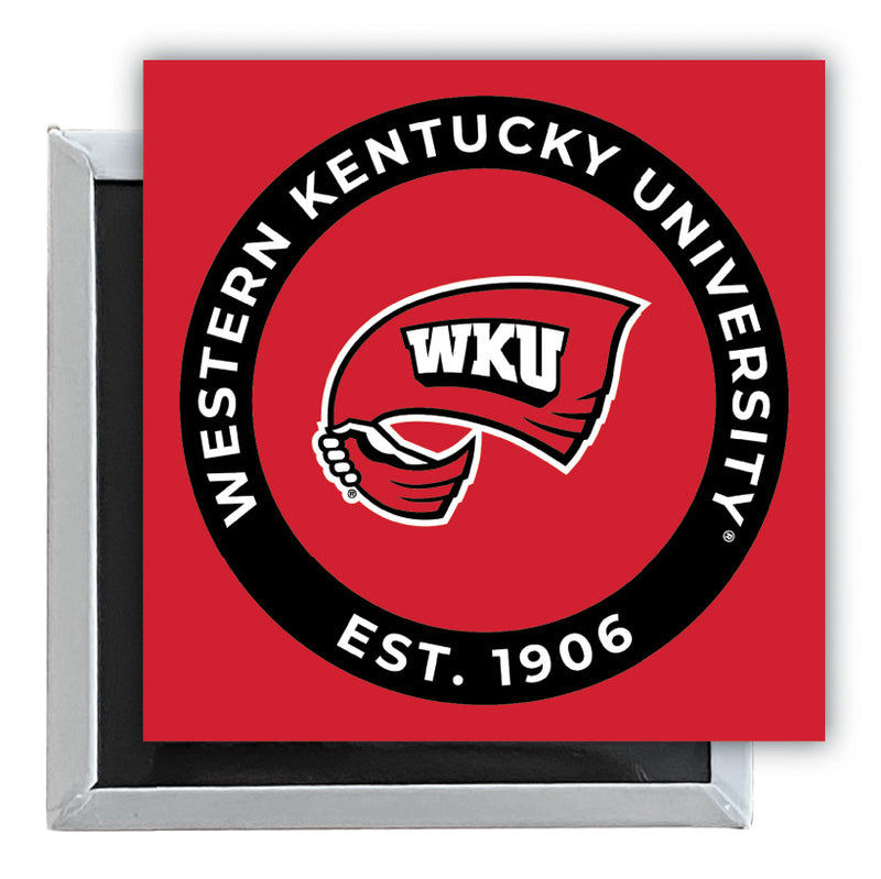 Western Kentucky Hilltoppers 2.5"x 2.5" Fridge Magnet Officially Licensed Collegiate Product Single