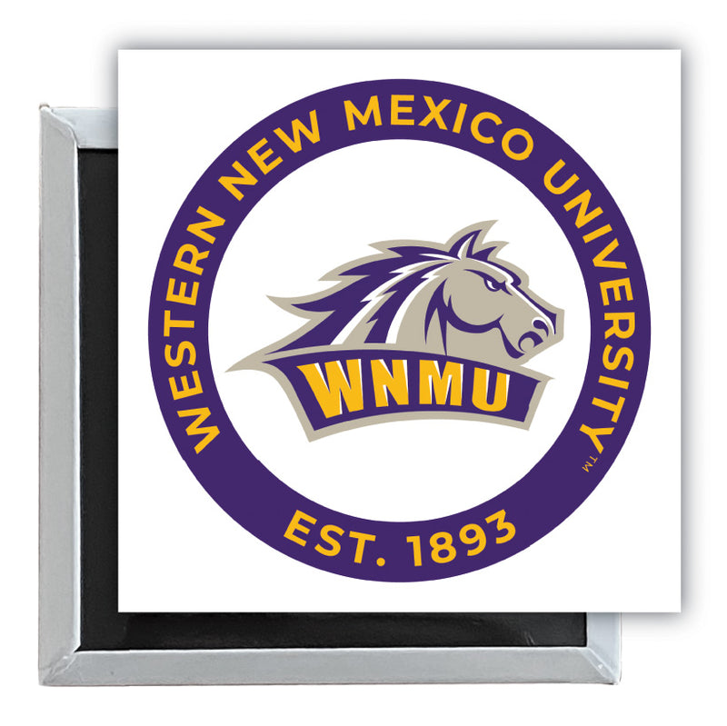 Western New Mexico University 2.5"x 2.5" Fridge Magnet Officially Licensed Collegiate Product 4-Pack
