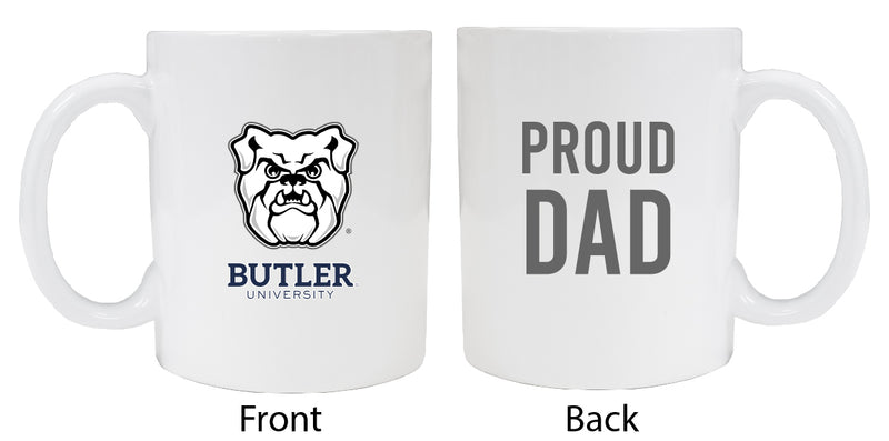Butler Bulldogs Proud Dad Ceramic Coffee Mug - White (2 Pack)