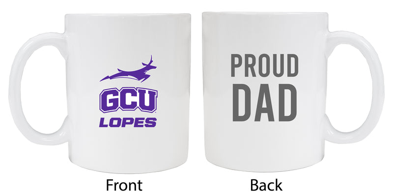 Grand Canyon University Lopes Proud Dad Ceramic Coffee Mug - White (2 Pack)