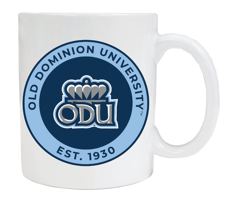 Old Dominion Monarchs 12 oz White Ceramic Coffee Mug Circle Design Officially Licensed Collegiate Product