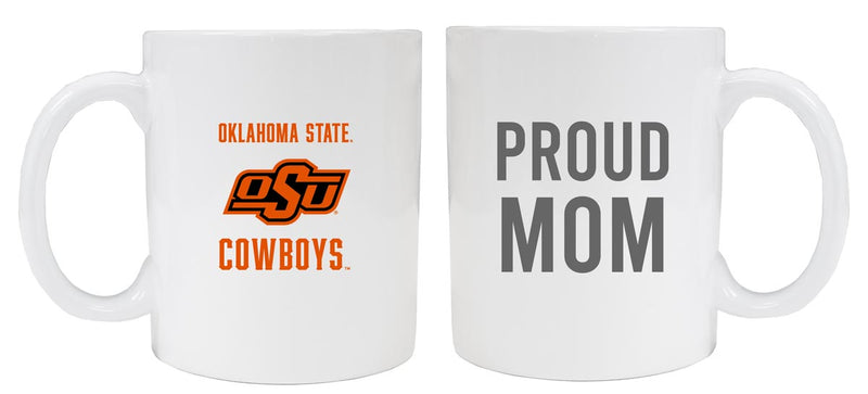 Oklahoma State Cowboys 12 oz White Ceramic Coffee Mug Proud Mom Officially Licensed Collegiate Product