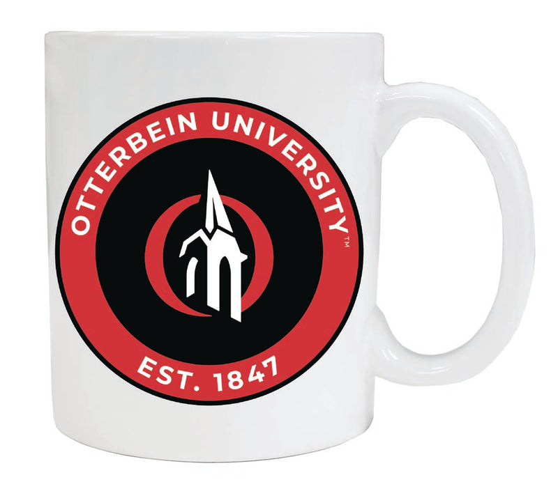 Otterbein University 12 oz White Ceramic Coffee Mug Circle Design Officially Licensed Collegiate Product Single