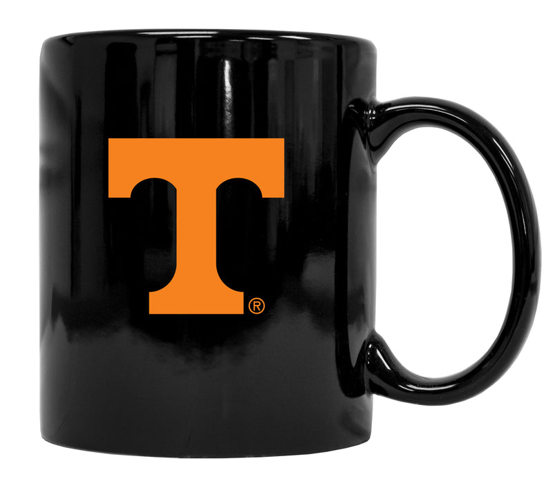 Tennessee Knoxville Volunteers 12 oz Black Ceramic Coffee Mug Officially Licensed Collegiate Product 2-Pack
