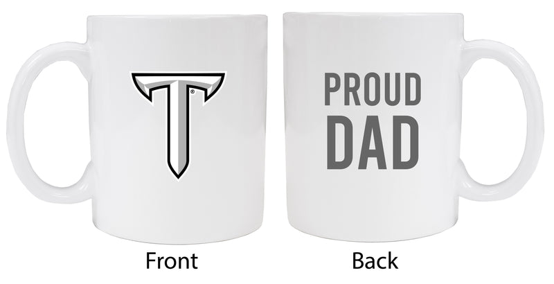 Troy University Proud Dad Ceramic Coffee Mug - White (2 Pack)