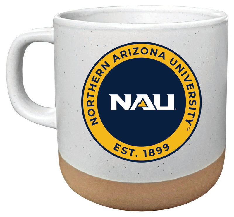 Northern Arizona University 14 oz Mug with Clay Bottom Officially Licensed