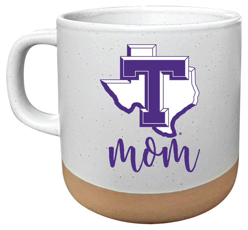 Tarleton State University 14 oz Mug with Clay Bottom Mom Design Officially Licensed