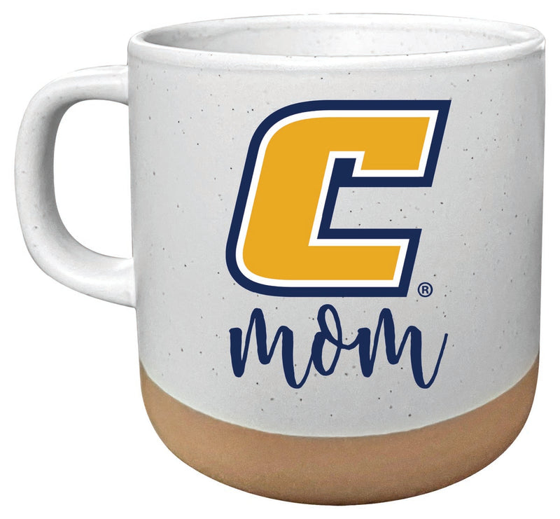 University of Tennessee at Chattanooga 14 oz Mug with Clay Bottom Mom Design Officially Licensed