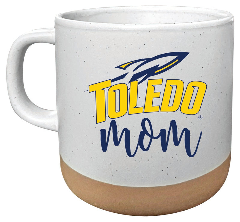 Toledo Rockets 14 oz Mug with Clay Bottom Mom Design Officially Licensed