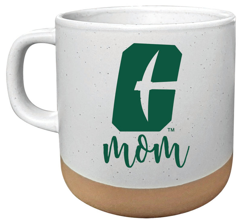 North Carolina Charlotte Forty-Niners 14 oz Mug with Clay Bottom Mom Design Officially Licensed