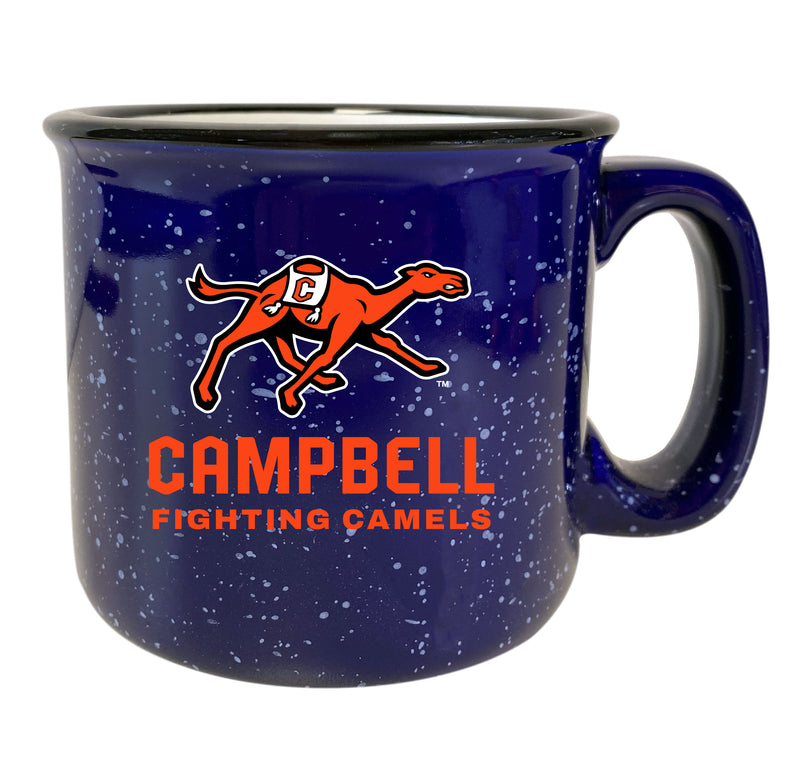 Campbell University Fighting Camels Speckled Ceramic Camper Coffee Mug - Choose Your Color