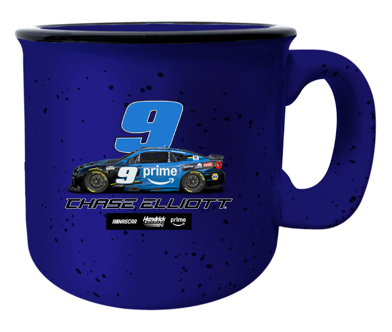 Chase Elliott #9 Nascar Offic. Licensed 16 oz Ceramic Camper Mug Black