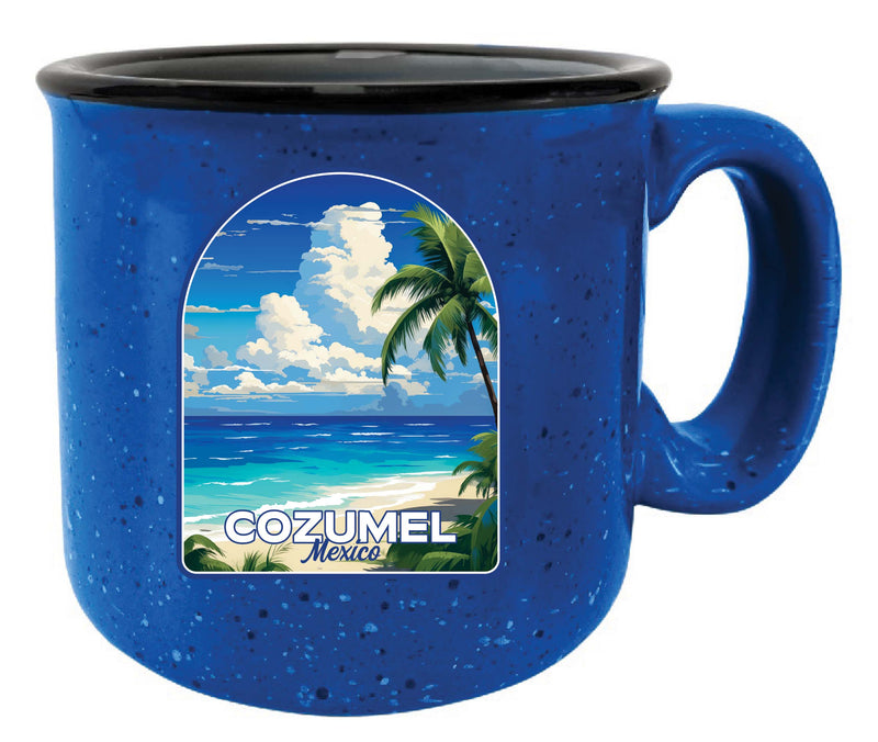 Cozumel Mexico Design C Souvenir 16 oz Ceramic camping mug