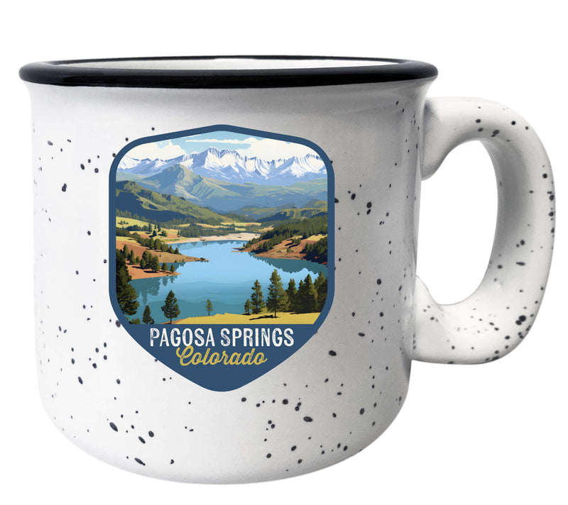 Pagosa Springs Colorado Design B Souvenir 16 oz Ceramic camping mug