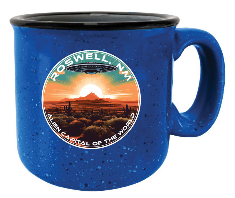 Roswell New Mexico Design A Souvenir 16 oz Ceramic camping mug