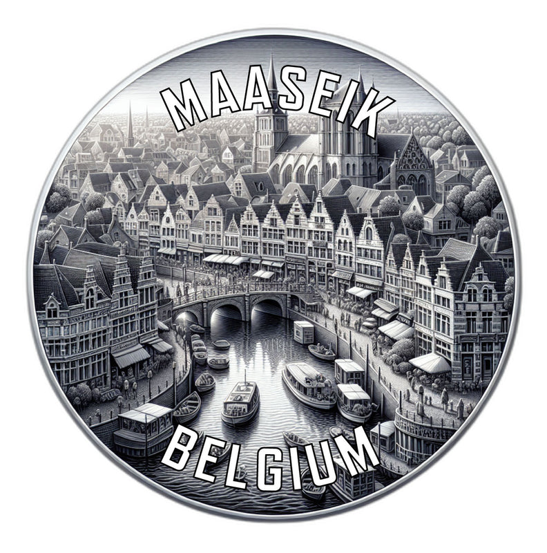 Maaseik Belgium Souvenir Vinyl Decal Sticker 6-Inch