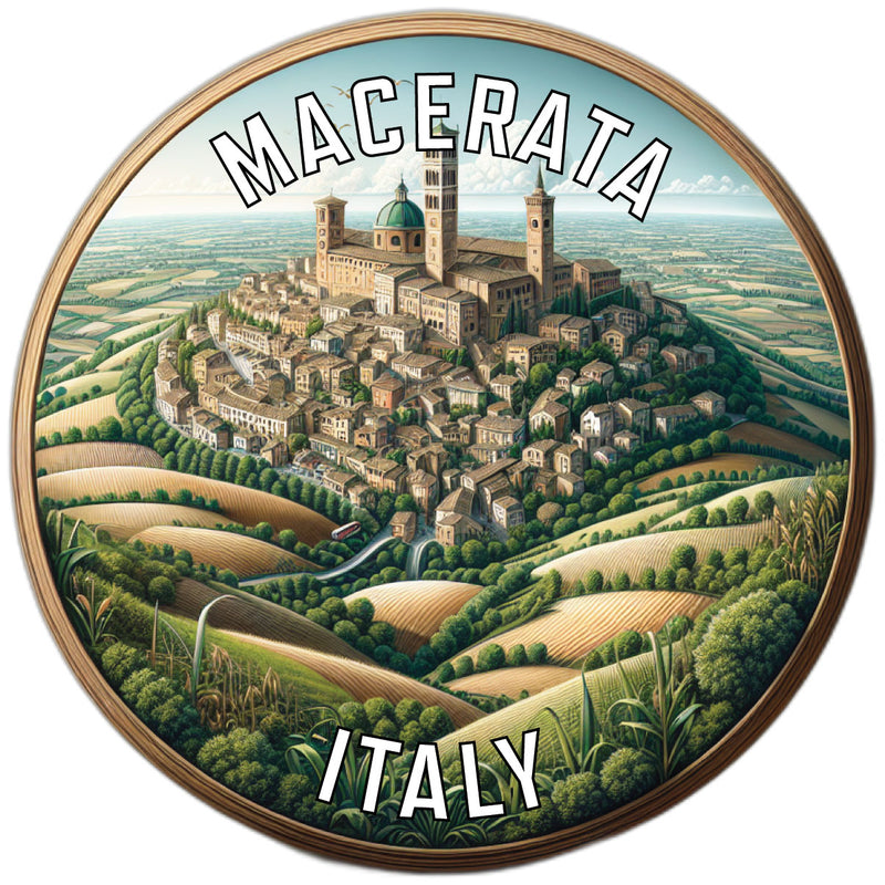 Macerata Italy Souvenir Vinyl Decal Sticker 2-Inch
