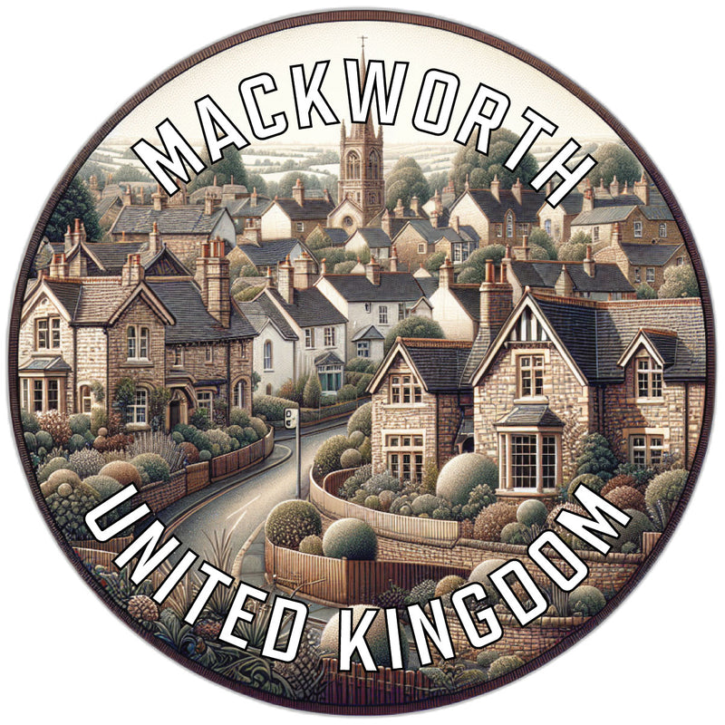 Mackworth United Kingdom Souvenir Vinyl Decal Sticker 2-Inch