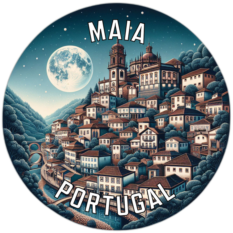 Maia Portugal Souvenir Vinyl Decal Sticker 6-Inch