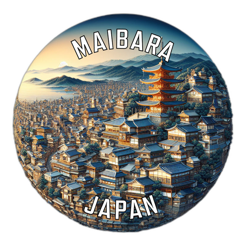 Maibara Japan Souvenir Vinyl Decal Sticker 2-Inch