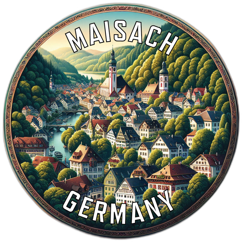 Maisach Germany Souvenir Vinyl Decal Sticker 2-Inch