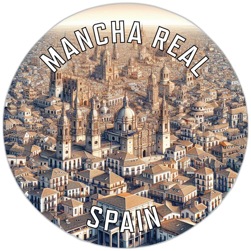 Mancha Real Spain Souvenir Vinyl Decal Sticker 2-Inch