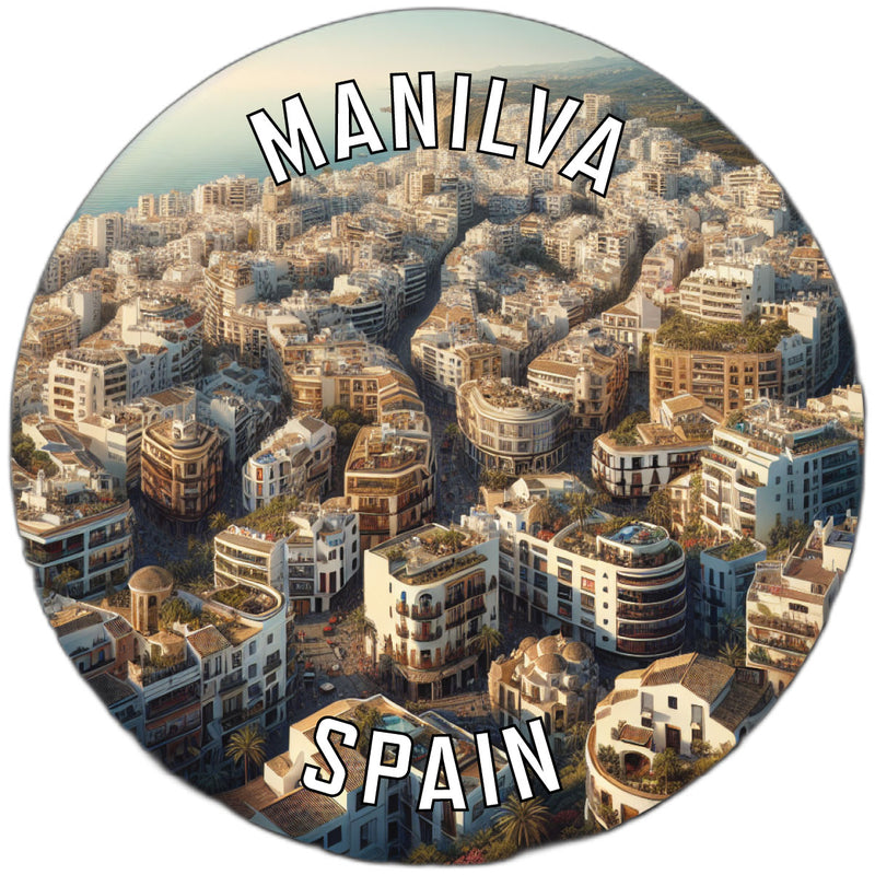 Manilva Spain Souvenir Vinyl Decal Sticker 2-Inch