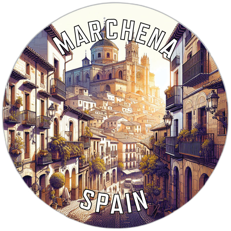 Marchena Spain Souvenir Vinyl Decal Sticker 2-Inch