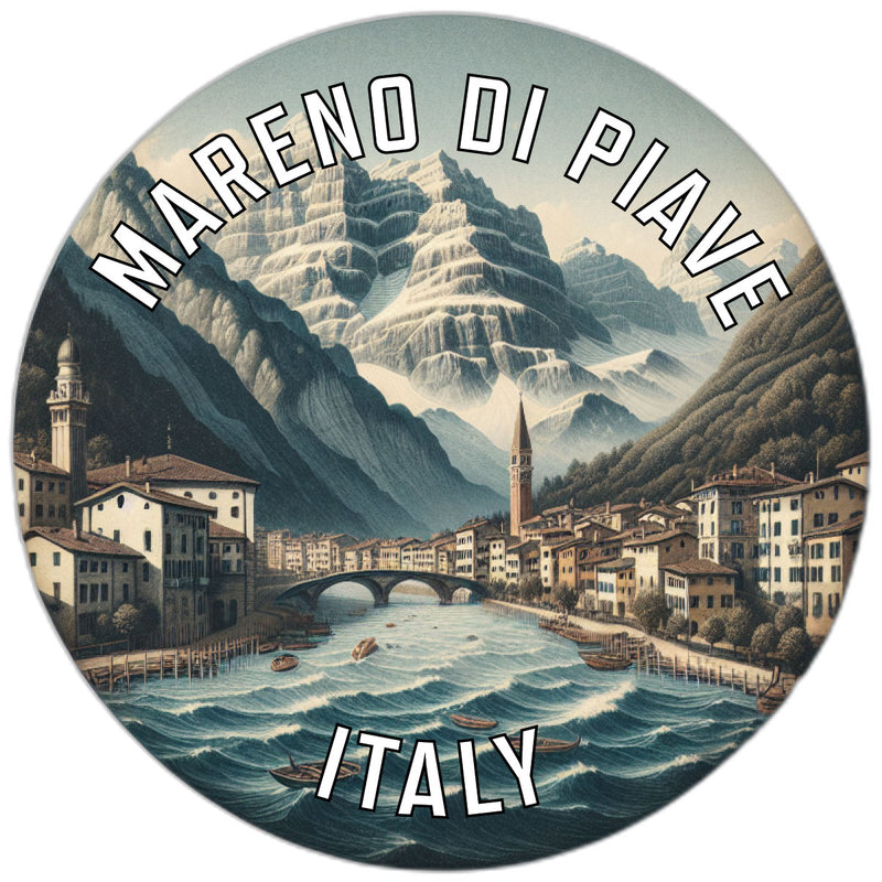 Mareno di Piave Italy Souvenir Vinyl Decal Sticker 6-Inch