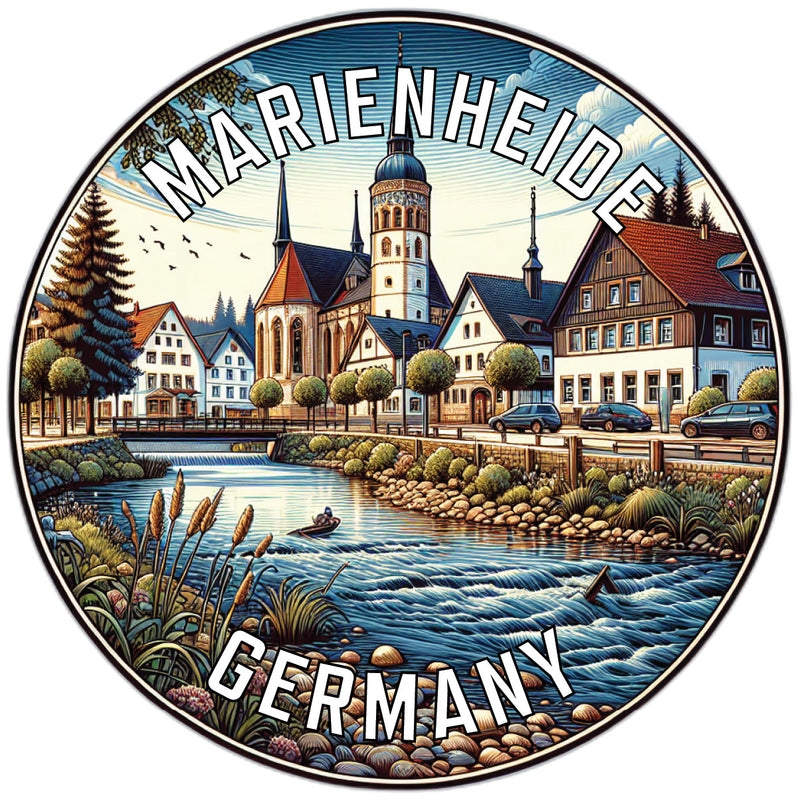 Marienheide Germany Souvenir Vinyl Decal Sticker 2-Inch