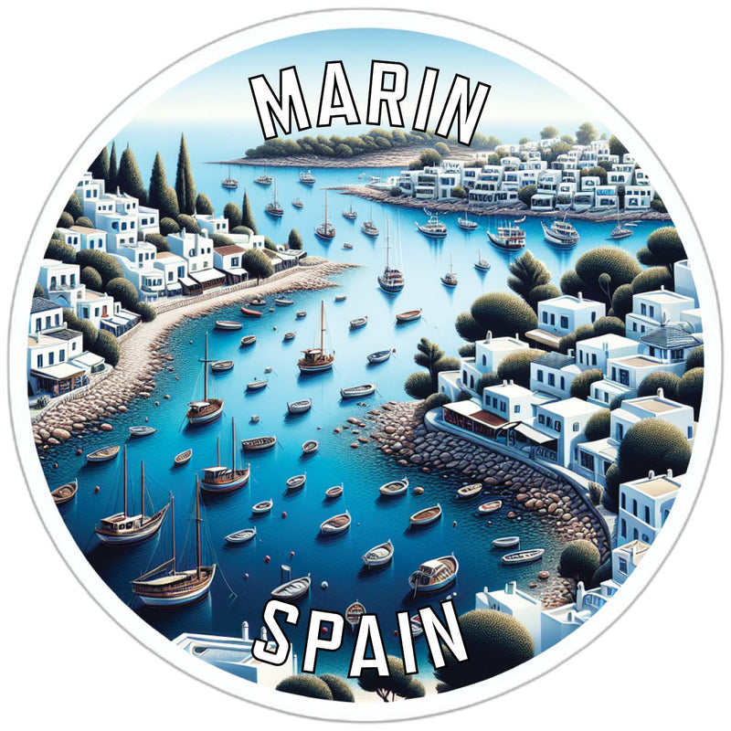 Marin Spain Souvenir Vinyl Decal Sticker 6-Inch